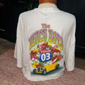 Tour '03 White Graphic Short Sleeve Tee